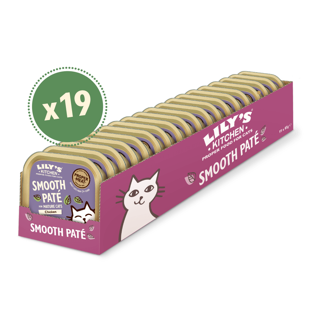 Fine Chicken Paté for Senior Cats (19 x 85g)