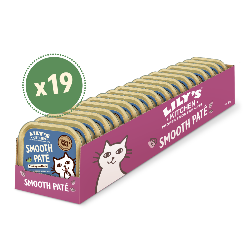 Turkey and Duck Paté for Cats Multipack (19 x 85g)