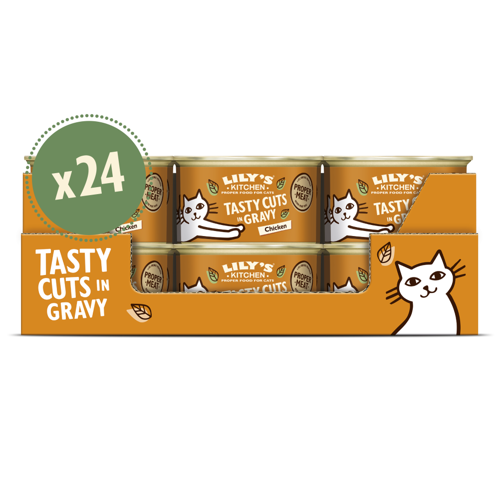 Chicken Tasty Cuts in Gravy Multipack (24 x 85g)