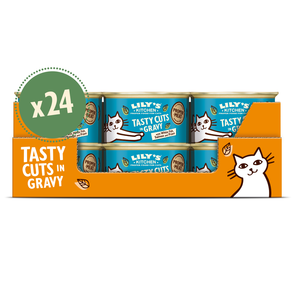 Seafood Tasty Cuts in Gravy Multipack (24 x 85g)