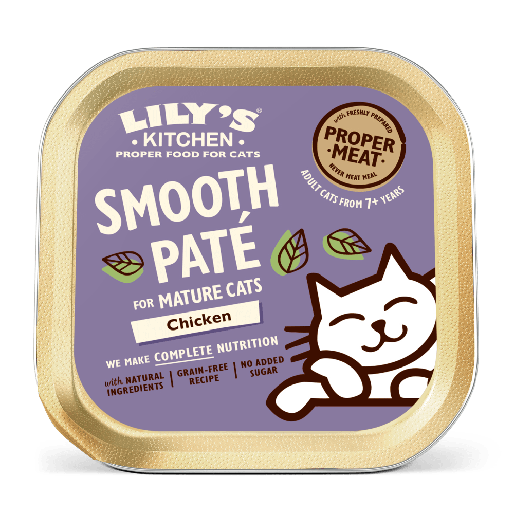 Fine Chicken Pâté for Senior Cats (85g)