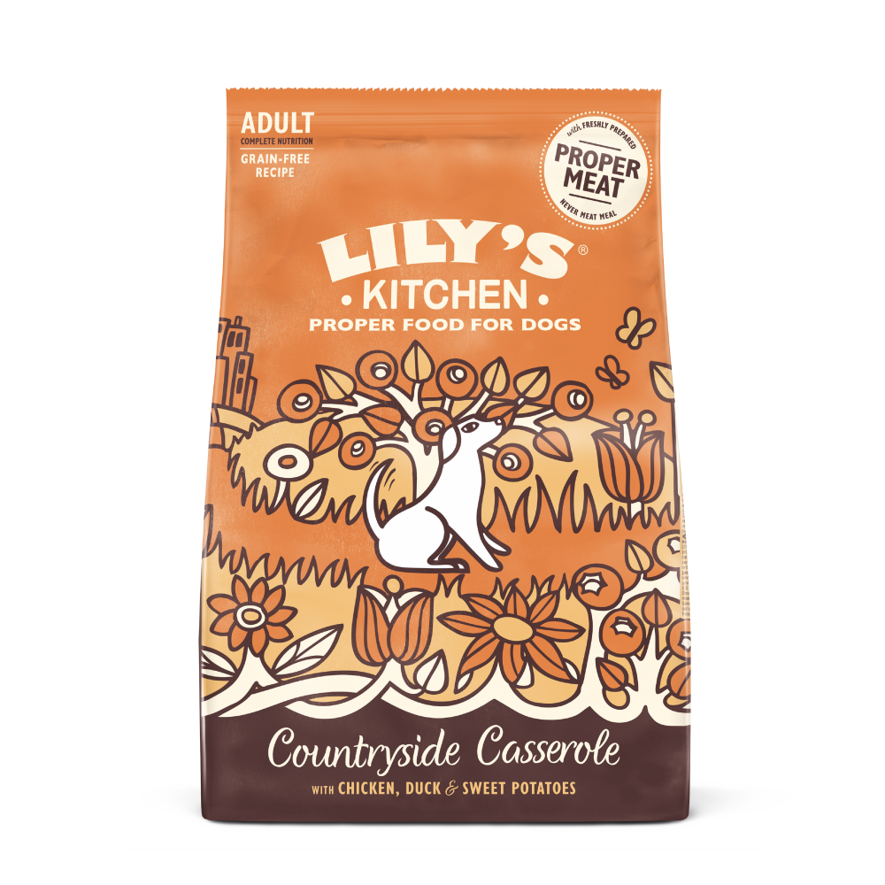 Dry Food for Adult Dogs with Chicken and Duck (1kg)