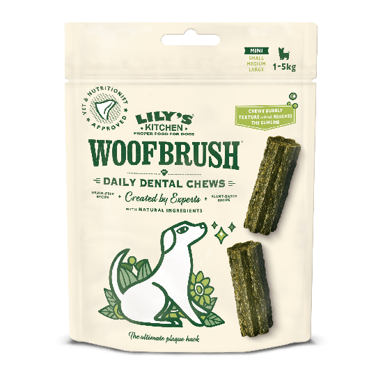 Natürliche Woofbrush Zahnkauartikel Multipack Mini (130g)