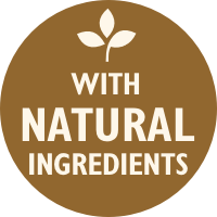 Com ingredients naturais